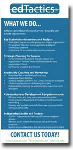 Click here to download the edTactics' Services Rack Card!